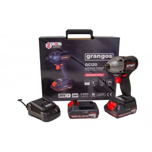 Grangos GCI20-T2 20V 2 Ah Çift Akülü Darbeli Vidalama