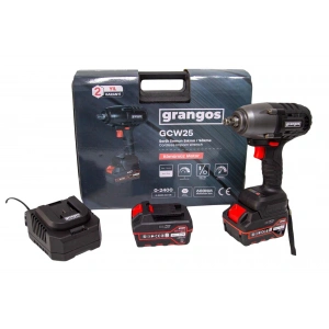 Grangos GCW25-F2 20V 5 Ah Çift Akülü Somun Sıkma