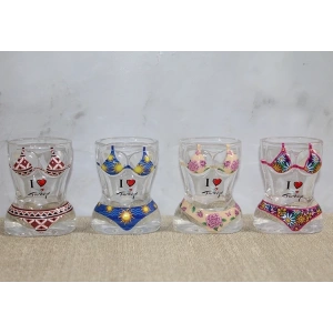 Vücut Tasarımı Cam Shot Bardak Alk4300