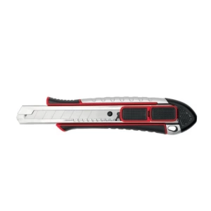 İzeltaş 14000005050 Pro Metal Gövde Emniyetli Otomatik Kilitlemeli Maket Bıçağı 18 mm