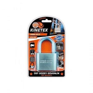 Kinetex 30mm Asma Kilit | Sertleştirilmiş Çelik Li Küçük Boy Kilit
