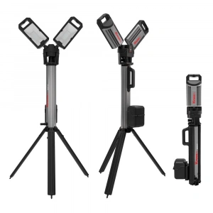 Kress KUF09.9 20Volt 2000/4500 Lümen Profesyonel Kule Tipi Teleskopik Katlanabilir LED Projektör (Akü Dahil Değildir)