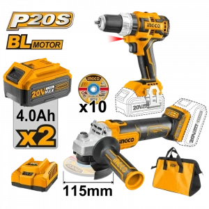 Li-ion Akülü 2 li Kombo Set - Matkap ve Avuç Taşlama 2