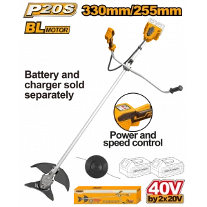 Li-ion Akülü Tırpan 2x20V 2.0Ah