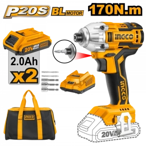 Li-ion Akülü Vidalama Kömürsüz 1/4 20V 2.0Ah