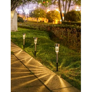 Metal Gövdeli Solar Bahçe Lambası 10lu