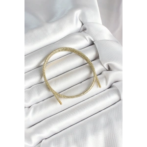 Mıknatıslı Gold Renk Sarmal Kadın Bileklik