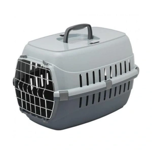 Moderna Roadrunner Kedi ve Küçük Irk Köpek Taşıma Çantası Gri 56x37x35 Cm
