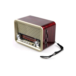Nostalji Radyo Nns Ns-1537bt Şarjlı Fm Radyo Bluetooth Usb Aux