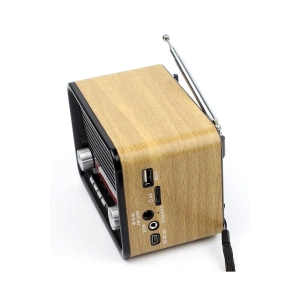 Nostalji Radyo Nns Ns-1537bt Şarjlı Fm Radyo Bluetooth Usb Aux Tf