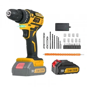 PARS KÖMÜRSÜZ AKÜLÜ DARBELİ  VİDALAMA Li-ion 20V 2.0 Ah