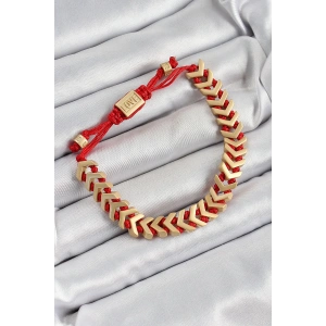 Pirinç Asansörlü Gold Renk Juju Kadın Bileklik