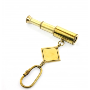 Pirinç Dürbün Tasarımı Anahtarlık Ksk2107