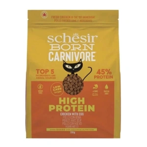 Schesir Born Carnivore Tavuk ve Yumurtalı Yetişkin Kedi Maması 1.25 Kg