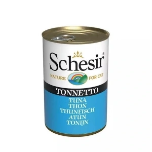 Schesir Jöle İçinde Ton Balıklı Yetişkin Konserve Kedi Maması 1 Adet 140 Gr