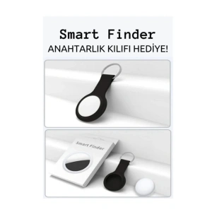 Smart Finder Airtag Akıllı Takip Cihazı - Android Ve İos Uyumlu (anahtarlık Hediye)
