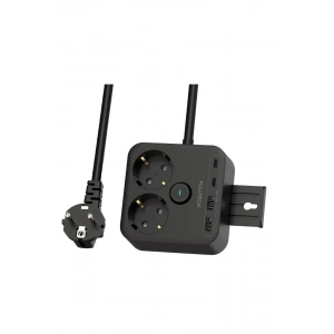 Termal Akım Korumalı Isıya Dayanıklı 2’li Duvar Tipi Priz 2x Usb 2x Type-c