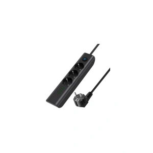 Termal Akım Korumalı Isıya Dayanıklı 3’lü Priz, 3 Usb, 1 Type-c Giriş Kablolu Priz