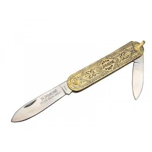 Trabzon Sürmene 013 Geleneksel Hediyelik Çakı 14 Cm - Metal Saplı