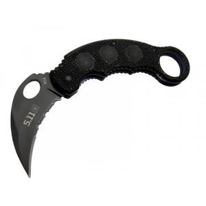 X14 5.11 Siyah Karambit Koleksiyon Çakı 16 Cm - Plastik Sap