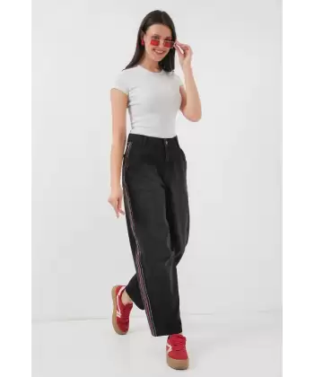 Baggy Kot Pantolon 6700 - Siyah