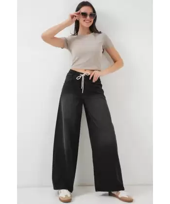 Bol Paça Kot Pantolon 6705 - Lacivert