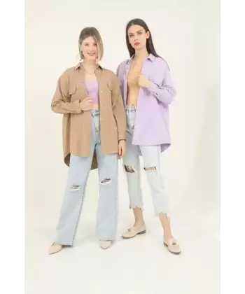 Yeşil Cepli Gömlek