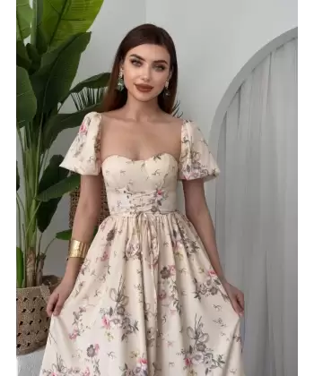 Camila Bağlamalı Elbise