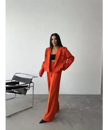 CEKET - PANTOLON TAKIM - Orange