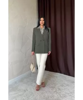 Füme Blazer Ceket