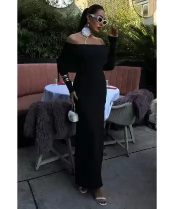 Madonna Yaka Premimum Elbise 2828