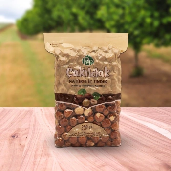 NATÜREL İÇ FINDIK (250 GR. VAKUM)
