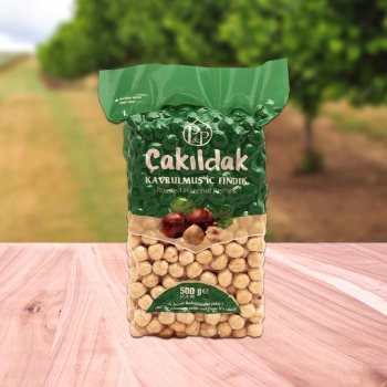 KAVRULMUŞ İÇ FINDIK (500 GR. VAKUM)