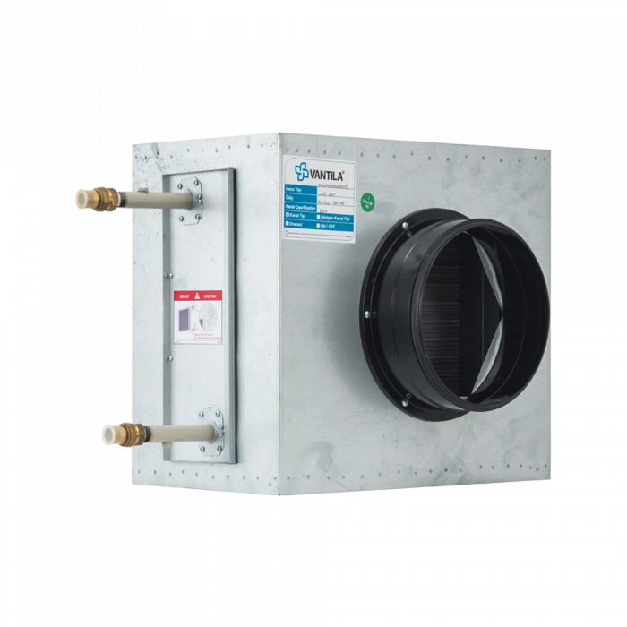 KANAL TİPİ SULU ISITICI BATARYA VANTILA CC 2000 N PRO