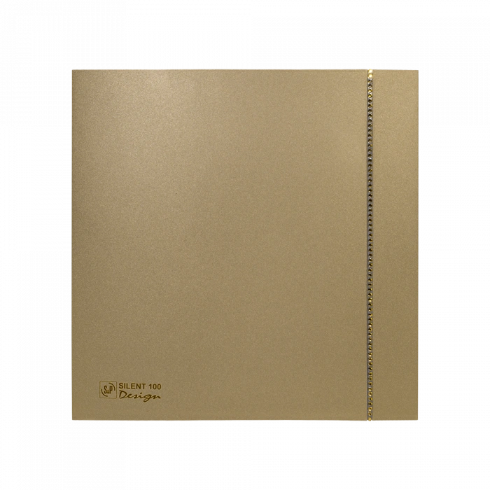 Silent 100 Design Serisi Renkli Kapak Seçenekleri Şampanya Swarovski