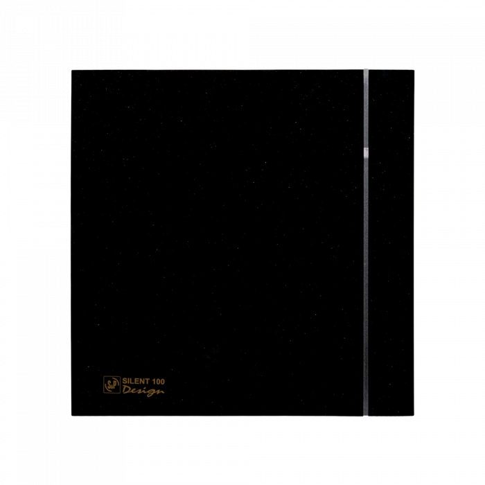 Silent 100 Design Serisi Renkli Kapak Seçenekleri Siyah