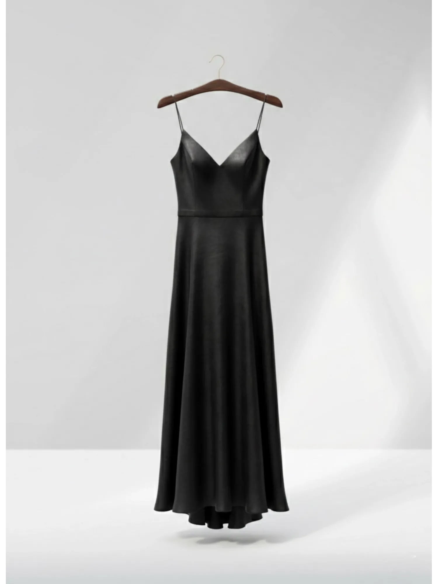 Ceviz Ahşap Gold Kancalı Gelinlik Triko Abiye Askısı