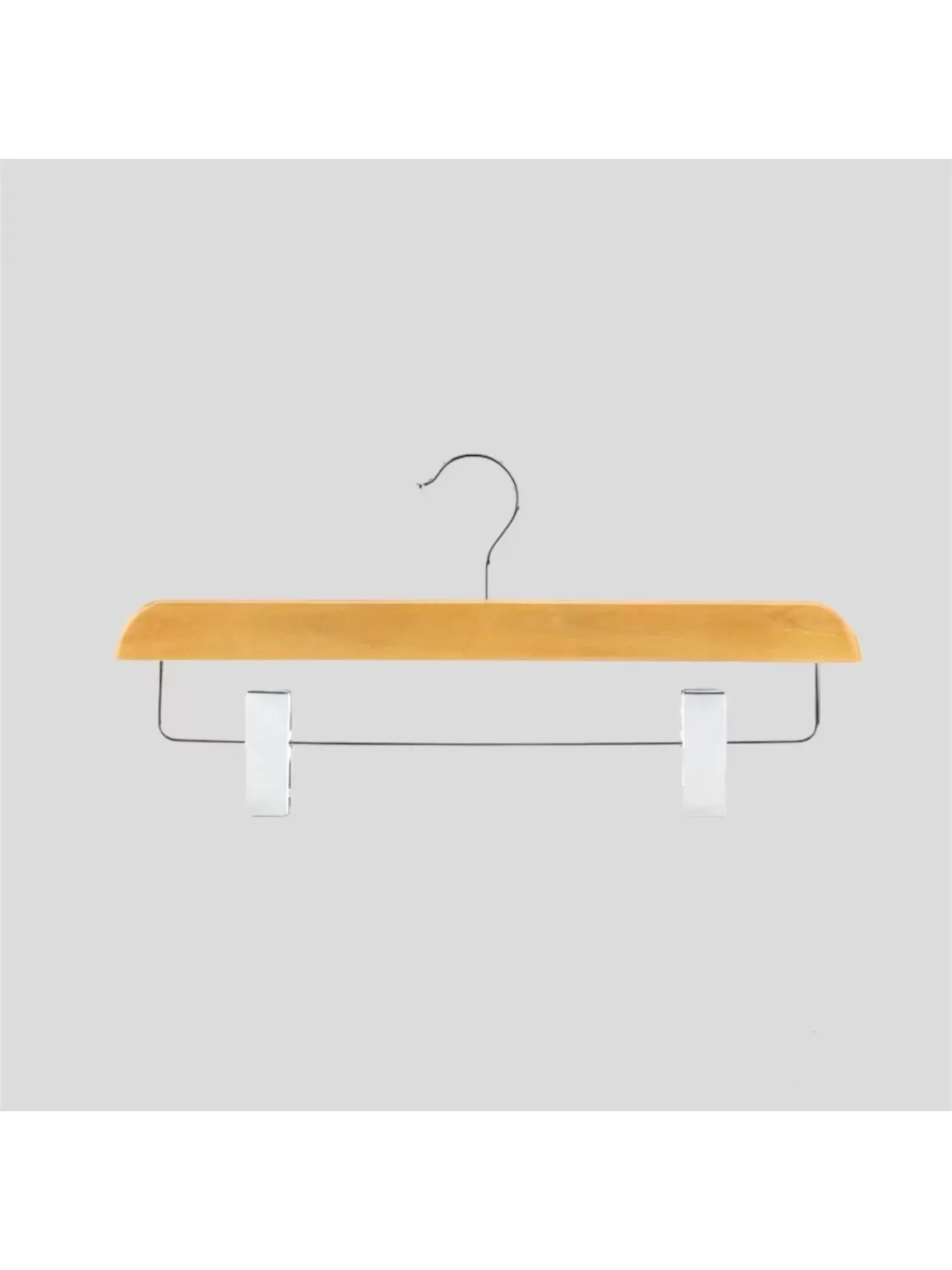 Naturel Ahşap Pantolon Etek Askısı 36 cm