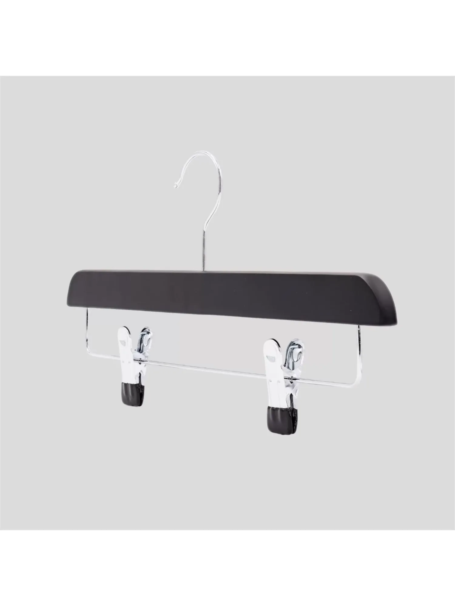 Siyah Ahşap Pantolon Etek Askısı 36 cm