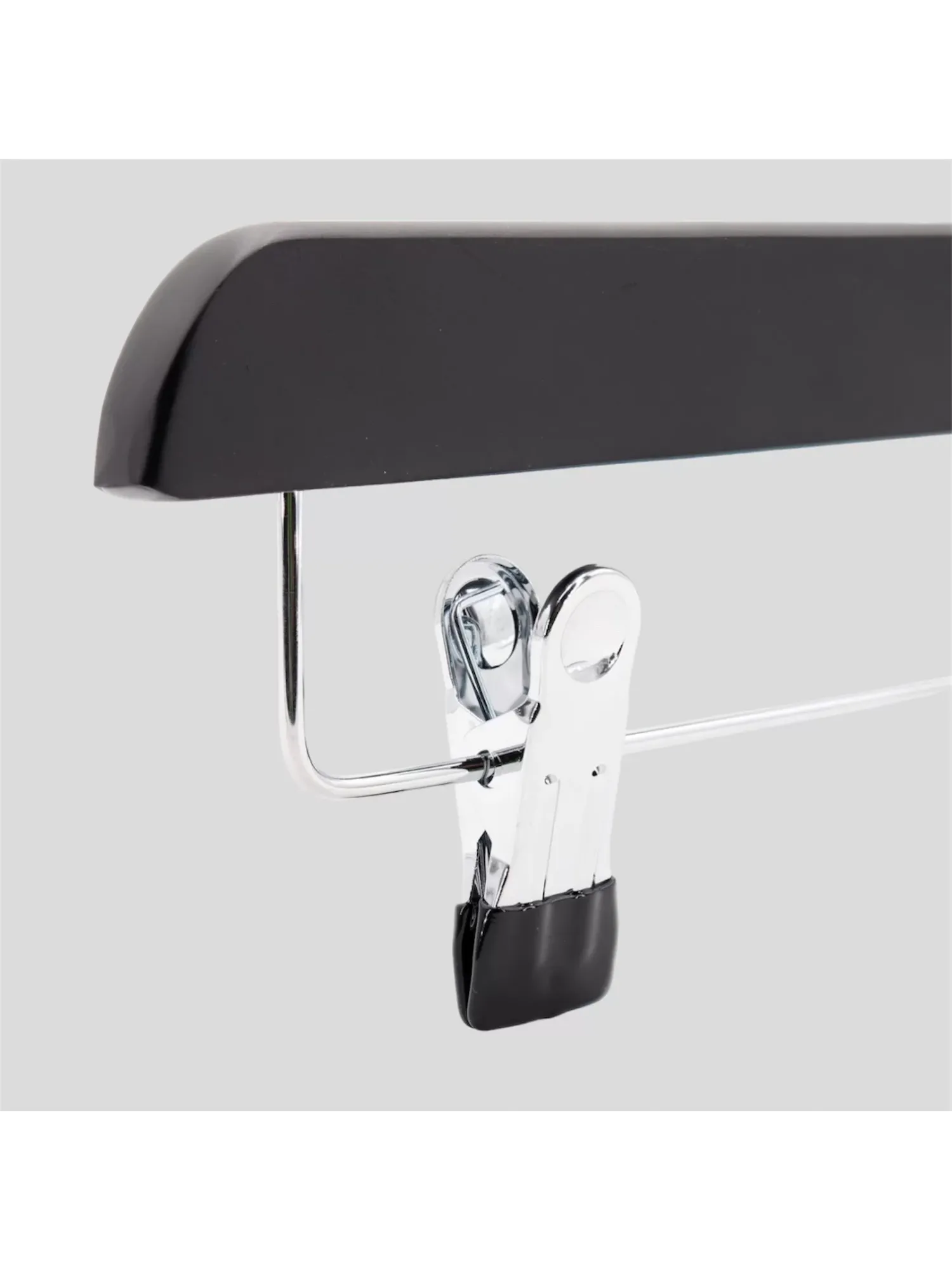 Siyah Ahşap Pantolon Etek Askısı 36 cm