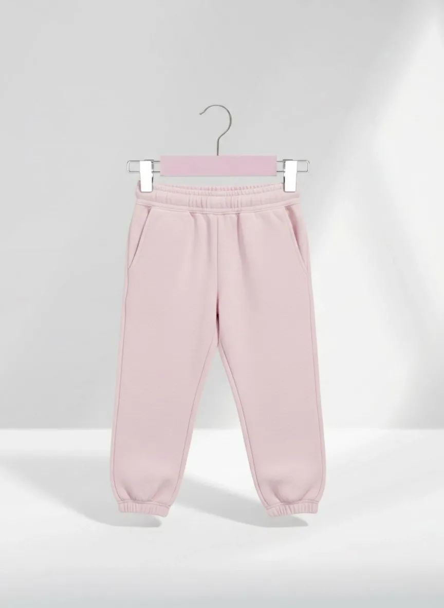 Pembe Ahşap Pantolon Etek Askısı Gümüş Kancalı