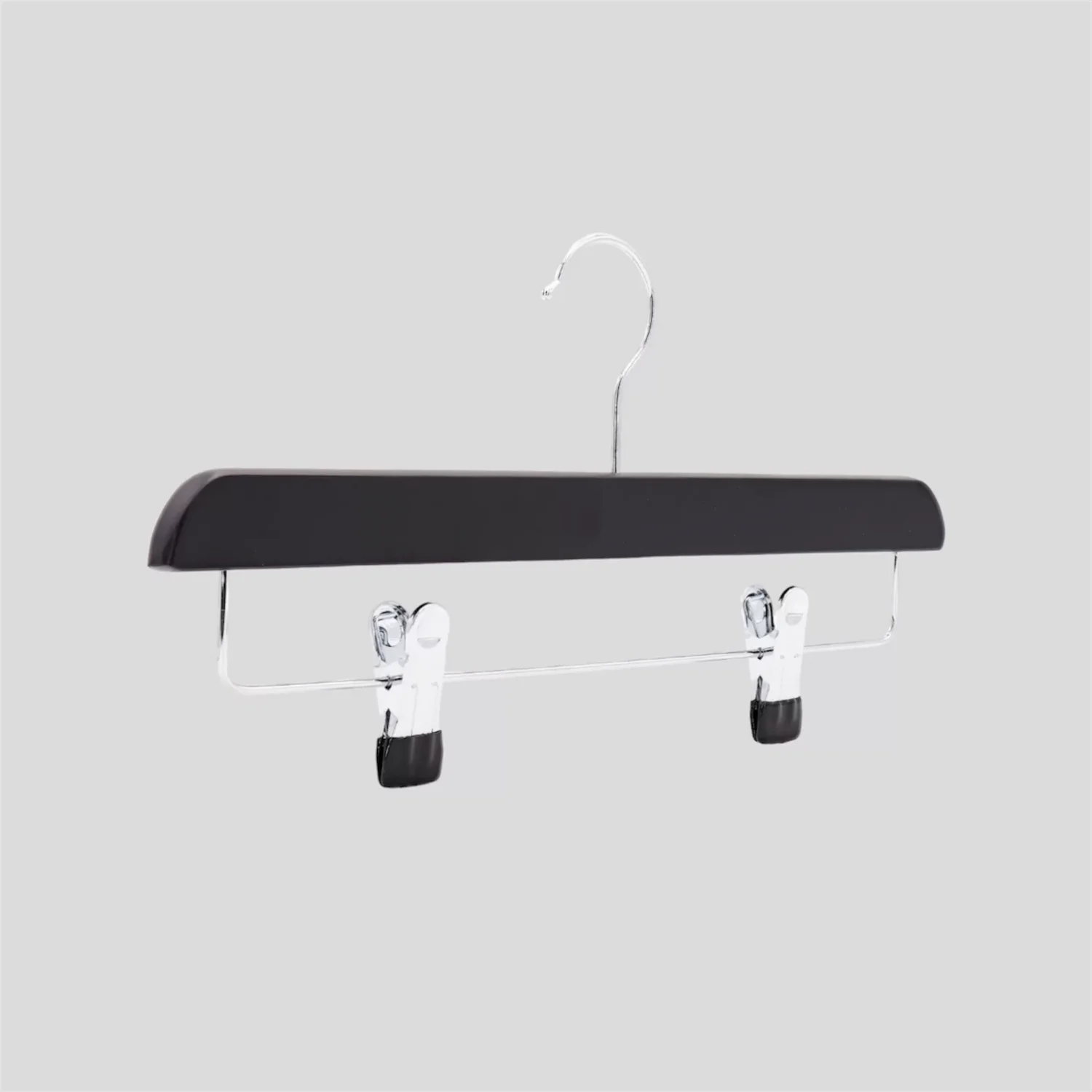 Siyah Ahşap Pantolon Etek Askısı 36 cm