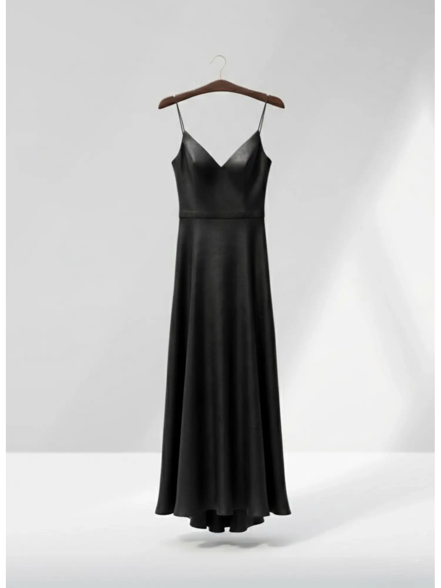 Ceviz Ahşap Gold Kancalı Gelinlik Triko Abiye Askısı