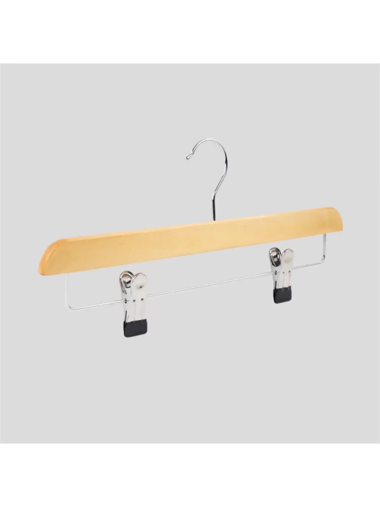 Naturel Ahşap Pantolon Etek Askısı 36 cm