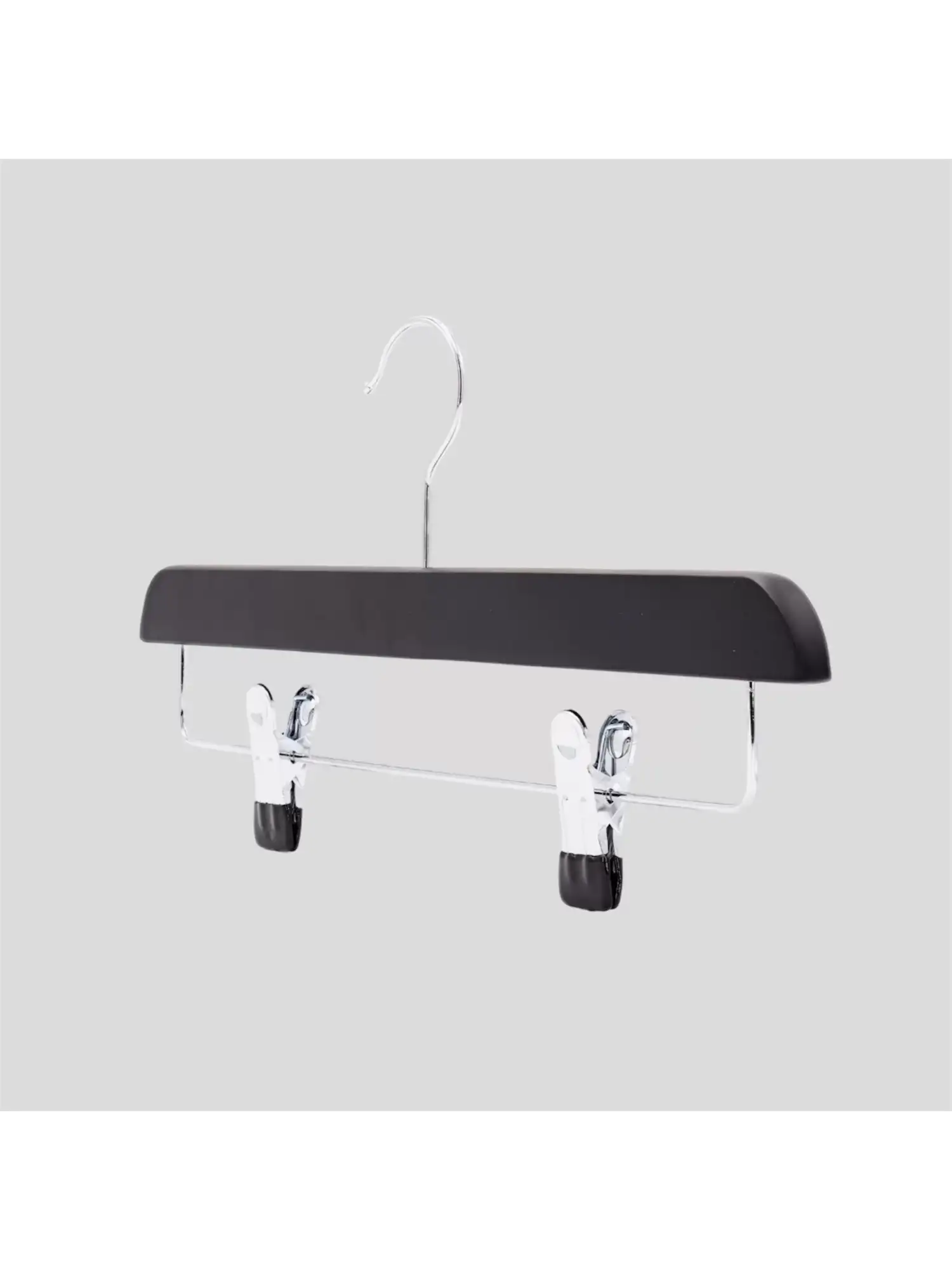 Siyah Ahşap Pantolon Etek Askısı 36 cm