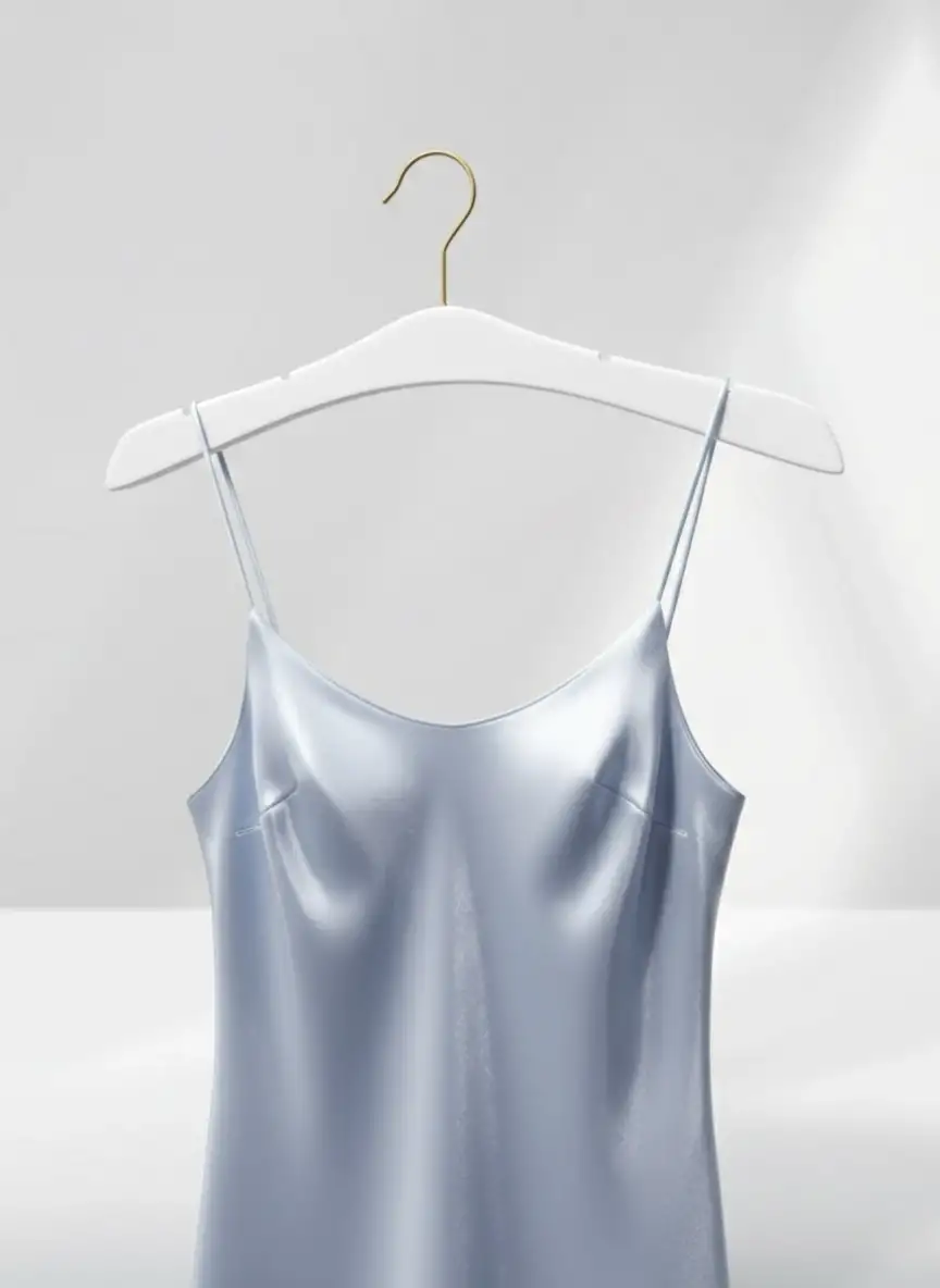 Beyaz Ahşap Gold Kancalı Gelinlik Triko Abiye Askısı