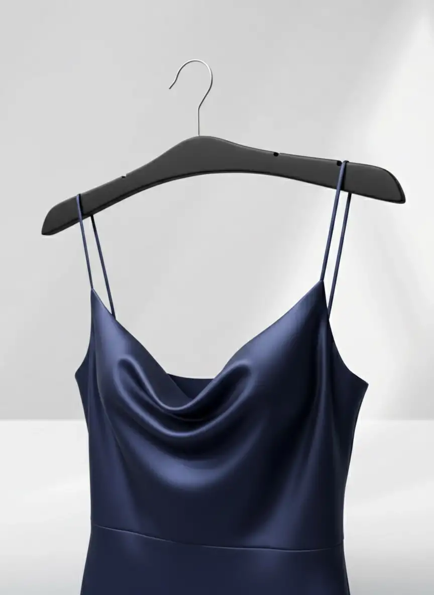 Siyah Ahşap Nikel Kancalı Gelinlik Triko Abiye Askısı