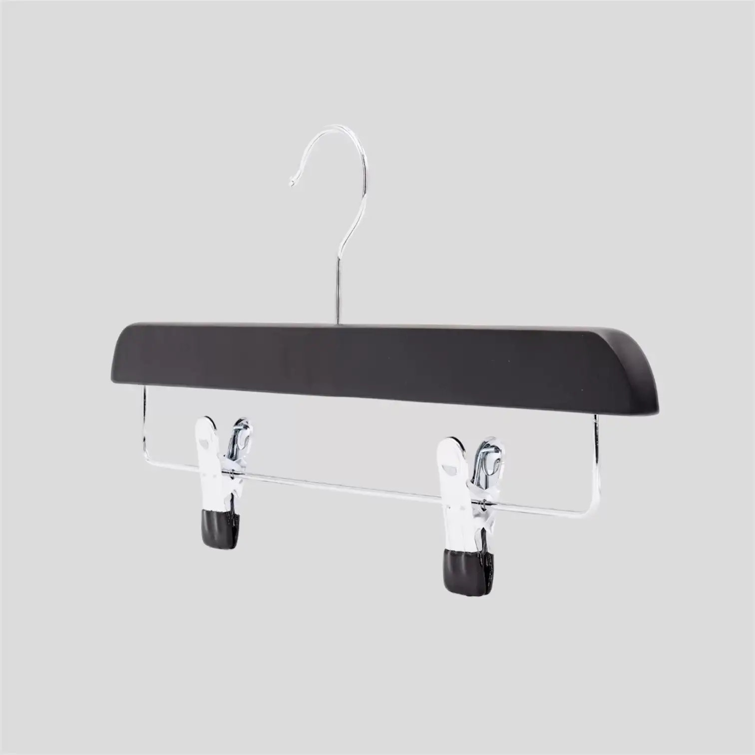 Siyah Ahşap Pantolon Etek Askısı 36 cm