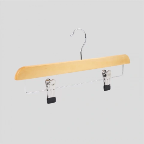 Naturel Ahşap Pantolon Etek Askısı 36 cm