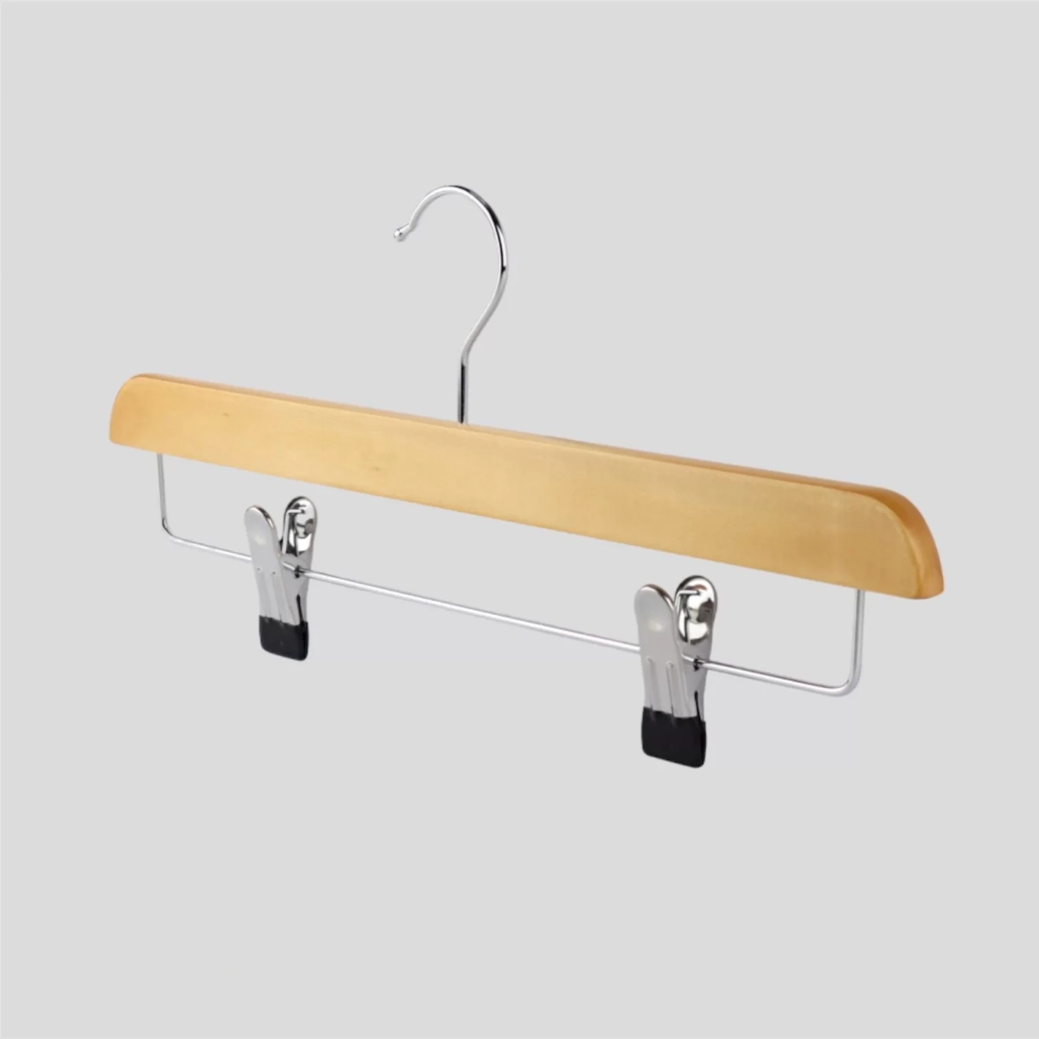 Naturel Ahşap Pantolon Etek Askısı 36 cm